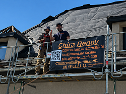 Rénovation joints de faîtière